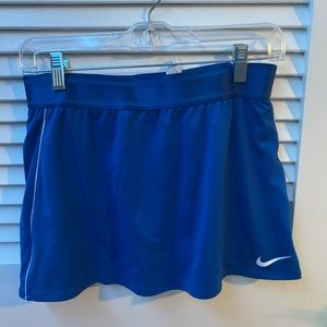 Royal blue Nike tennis skirt